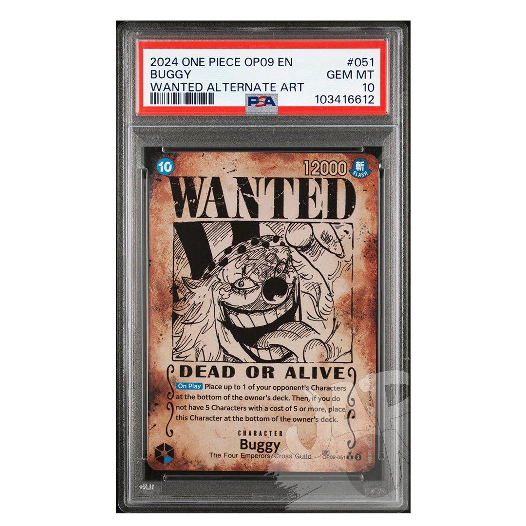 Buggy OP09-051 Special Alternate Art OP09 English – PSA 10 | JapOn